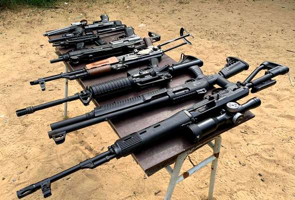 Část našeho arsenálu